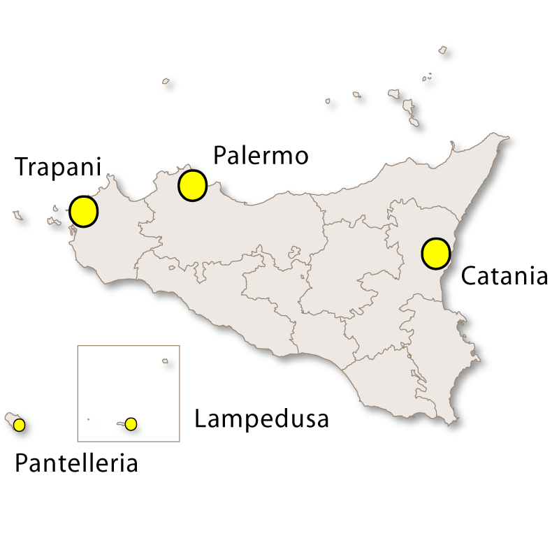 Airports of Sicily