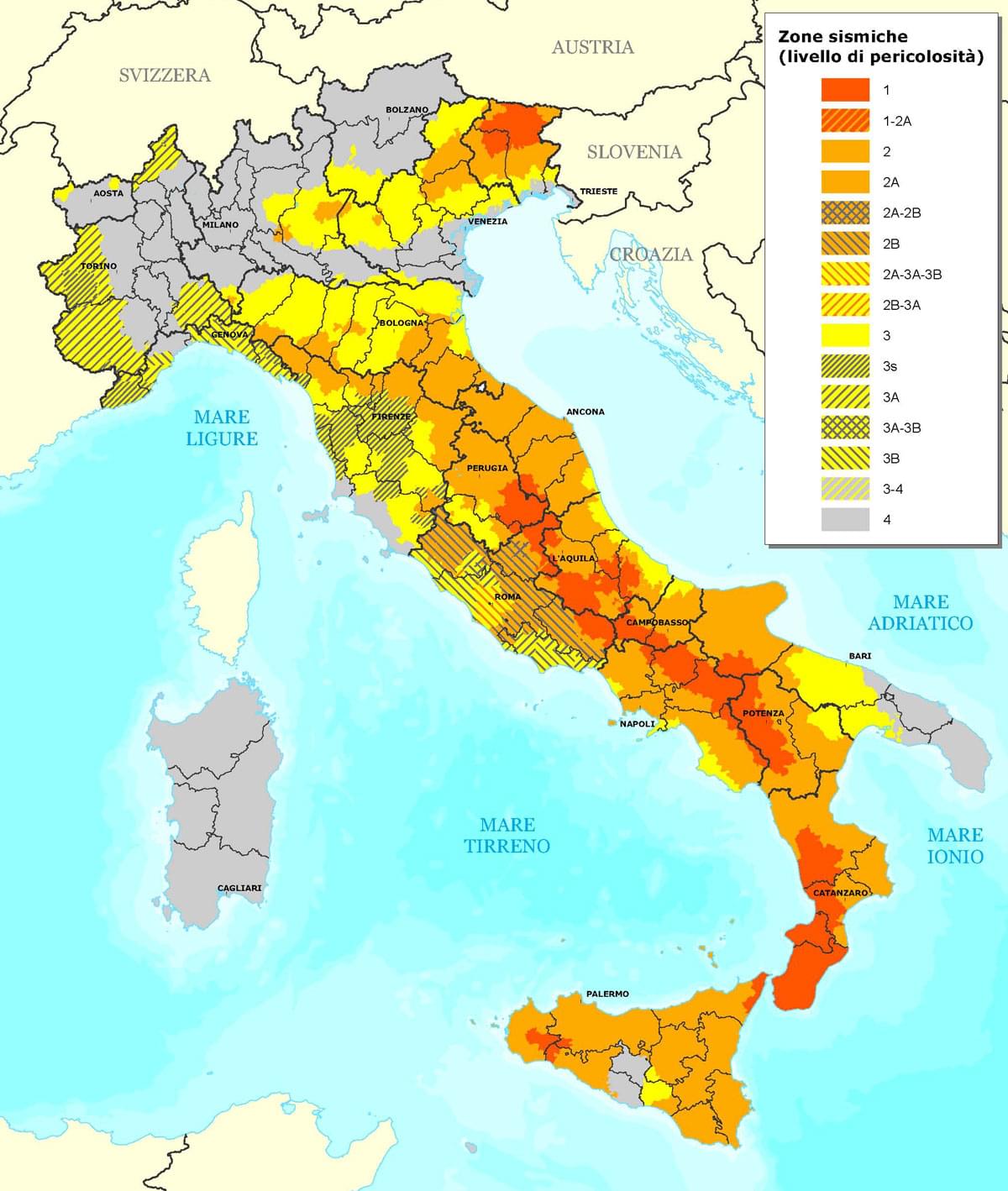 Italian earthquakes, earthquakes in italy, earth tremors italy, seismic activity italy, italian seismic zones